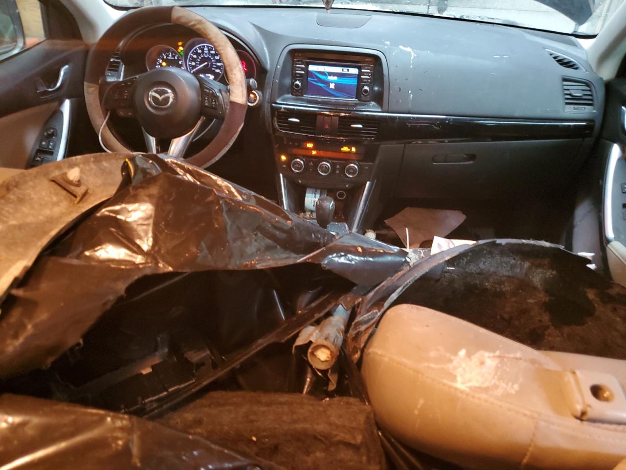2015 Mazda CX-5 VIN JM3KE2DY1F0457325 Copart auction photo, front end / rear end damage thumbnail 8