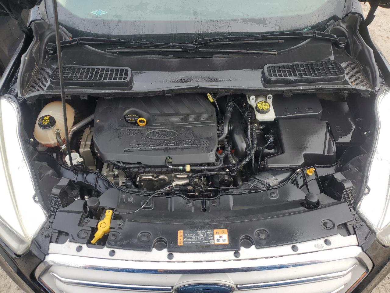 2018 Ford Escape VIN 1FMCU0GDXJUA79547 Copart auction photo, water/flood damage thumbnail 12