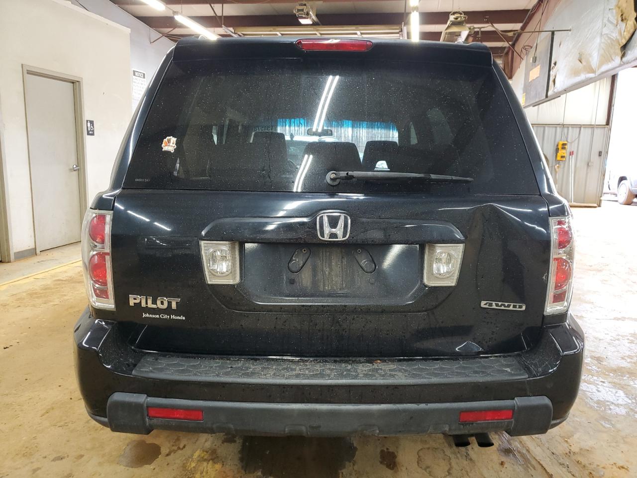 2006 Honda Pilot VIN 2HKYF18496H501527 Copart auction photo, side damage thumbnail 6