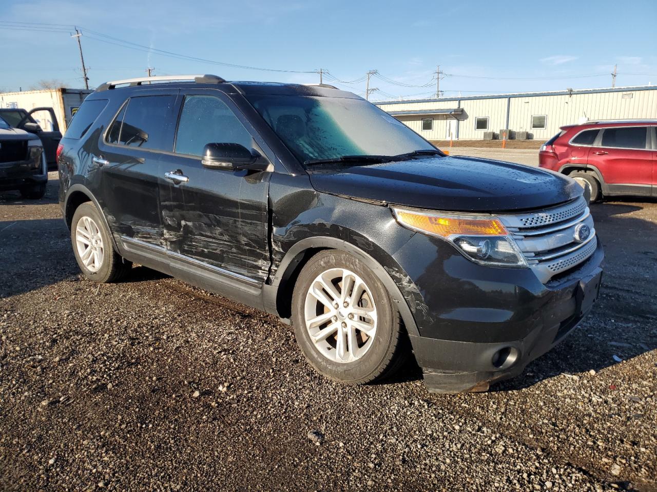 2013 Ford Explorer VIN 1FM5K7D99DGB98006 Copart auction photo, side damage thumbnail 4