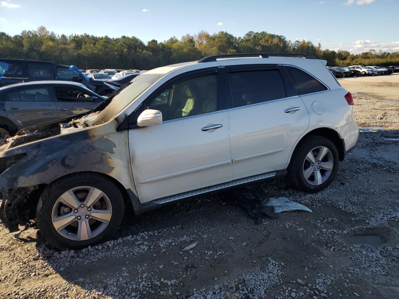2012 Acura MDX VIN 2HNYD2H29CH508017