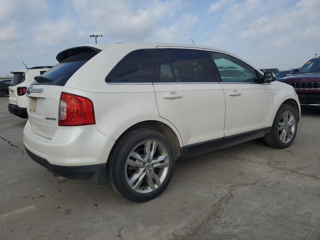 2013 Ford Edge VIN 2FMDK3KC4DBA56897 Copart auction photo, undercarriage / hail damage thumbnail 3