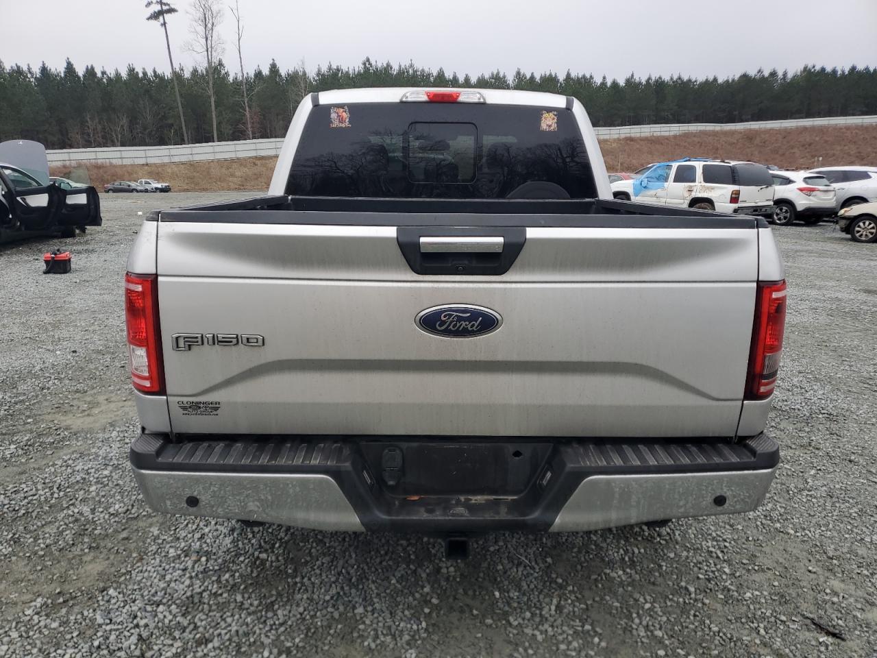 2017 Ford F-150 VIN 1FTEW1CP0HFB17198 Copart auction photo, all over damage thumbnail 6