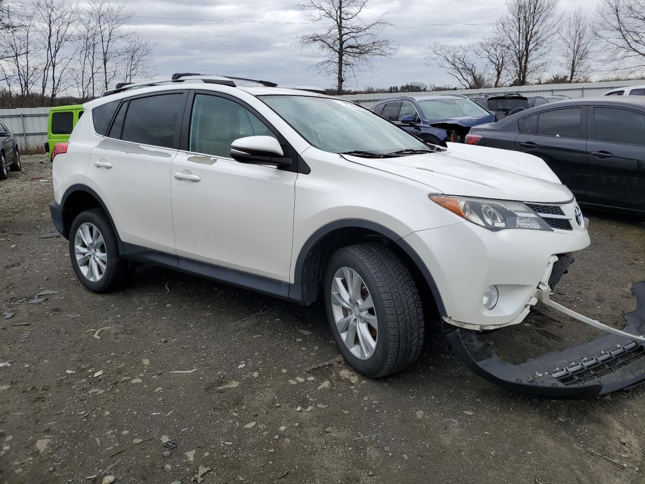 2014 Toyota RAV 4 VIN 2T3DFREV3EW207350 Copart auction photo, front end damage thumbnail 4