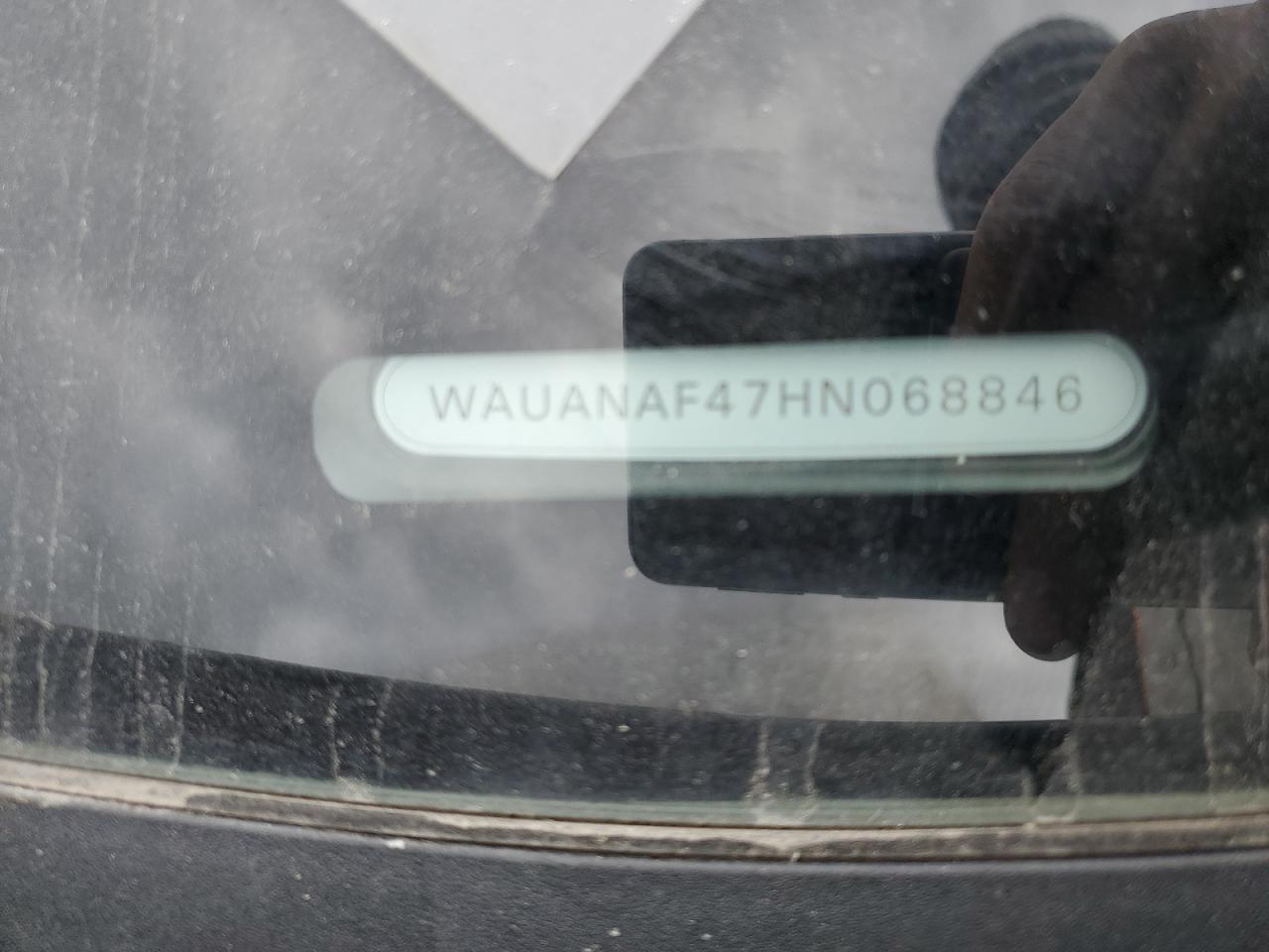 2017 Audi A4 VIN WAUANAF47HN068846 Copart auction photo, front end / mechanical damage thumbnail 12