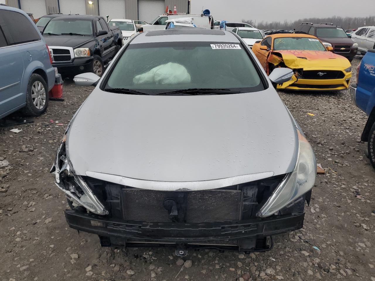 2011 Hyundai Sonata VIN 5NPEC4AC2BH262959 Copart auction photo, front end damage thumbnail 5