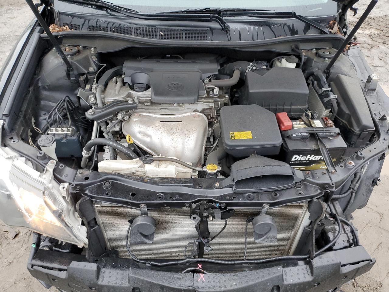 2012 Toyota Camry VIN 4T1BF1FK1CU133591 Copart auction photo, front end / side damage thumbnail 11