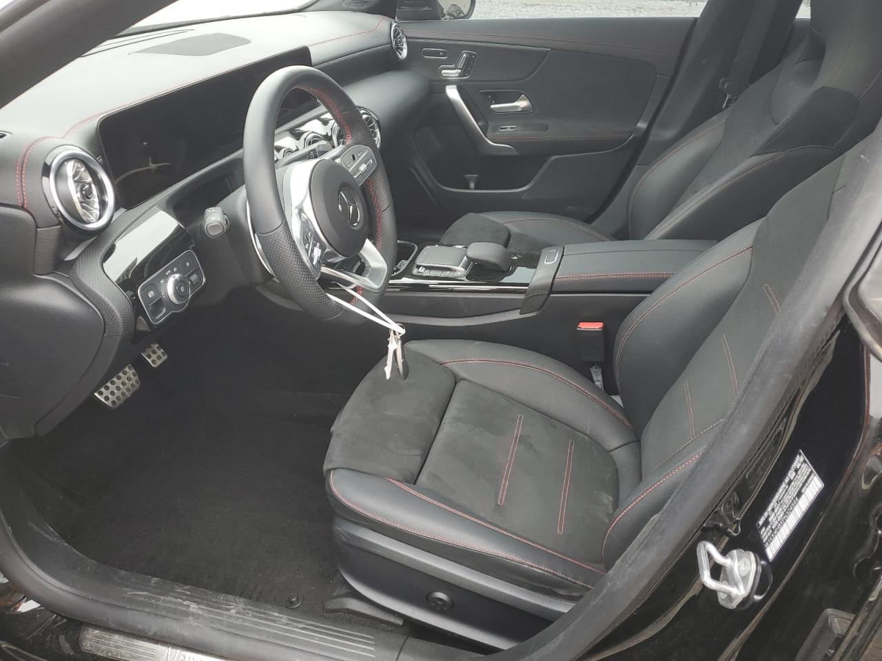 2023 Mercedes-Benz CLA-klasse VIN W1K5J4HBXPN324544 Copart auction photo, rear end damage thumbnail 7