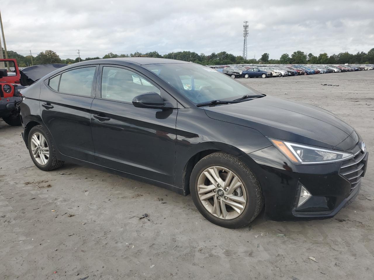 2020 Hyundai Elantra VIN 5NPD84LF9LH553223 Copart auction photo, rear end / minor dent/scratches damage thumbnail 4