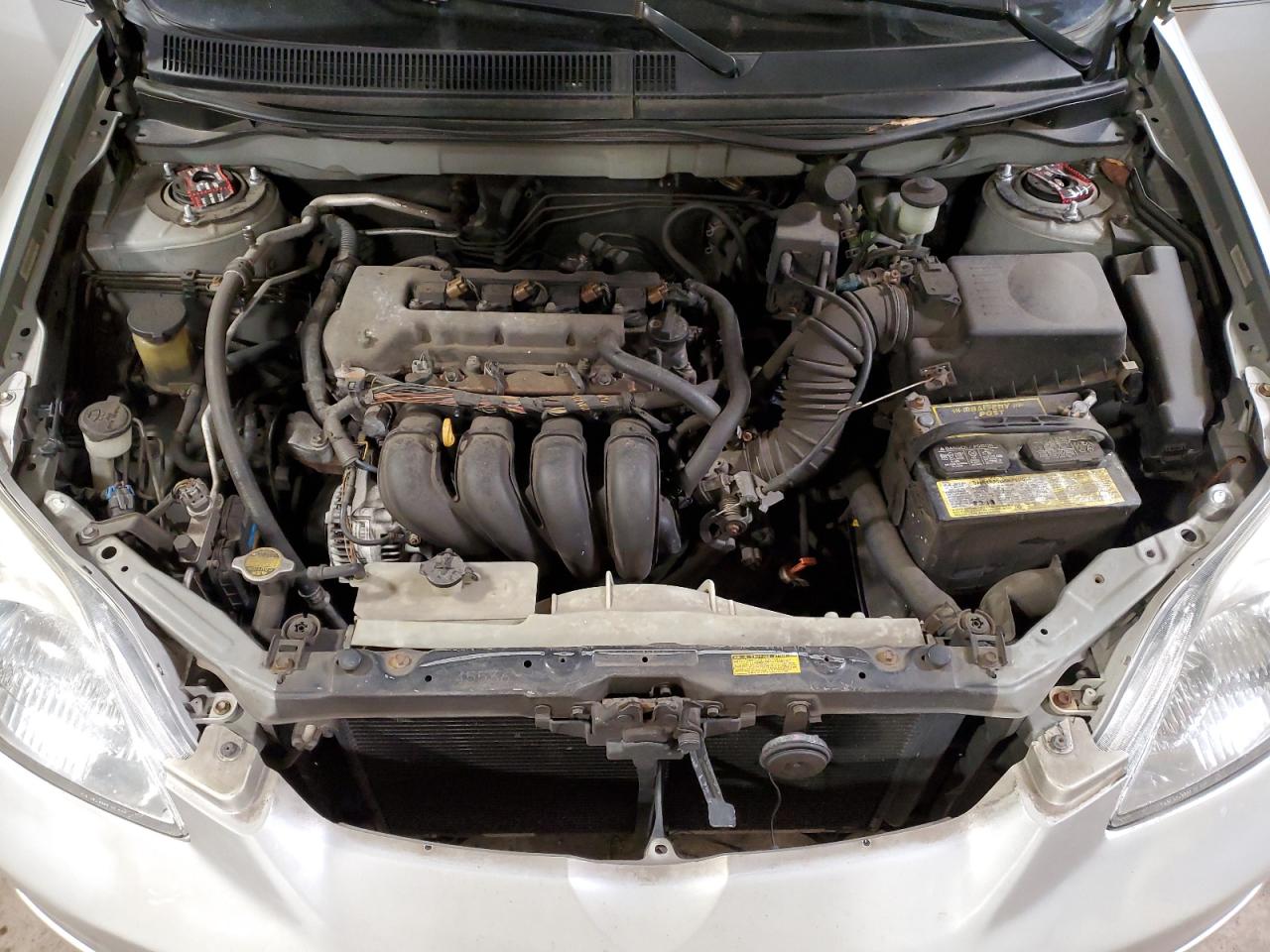 2003 Toyota Corolla VIN 2T1KR32E53C124557 Copart auction photo, rear end damage thumbnail 11
