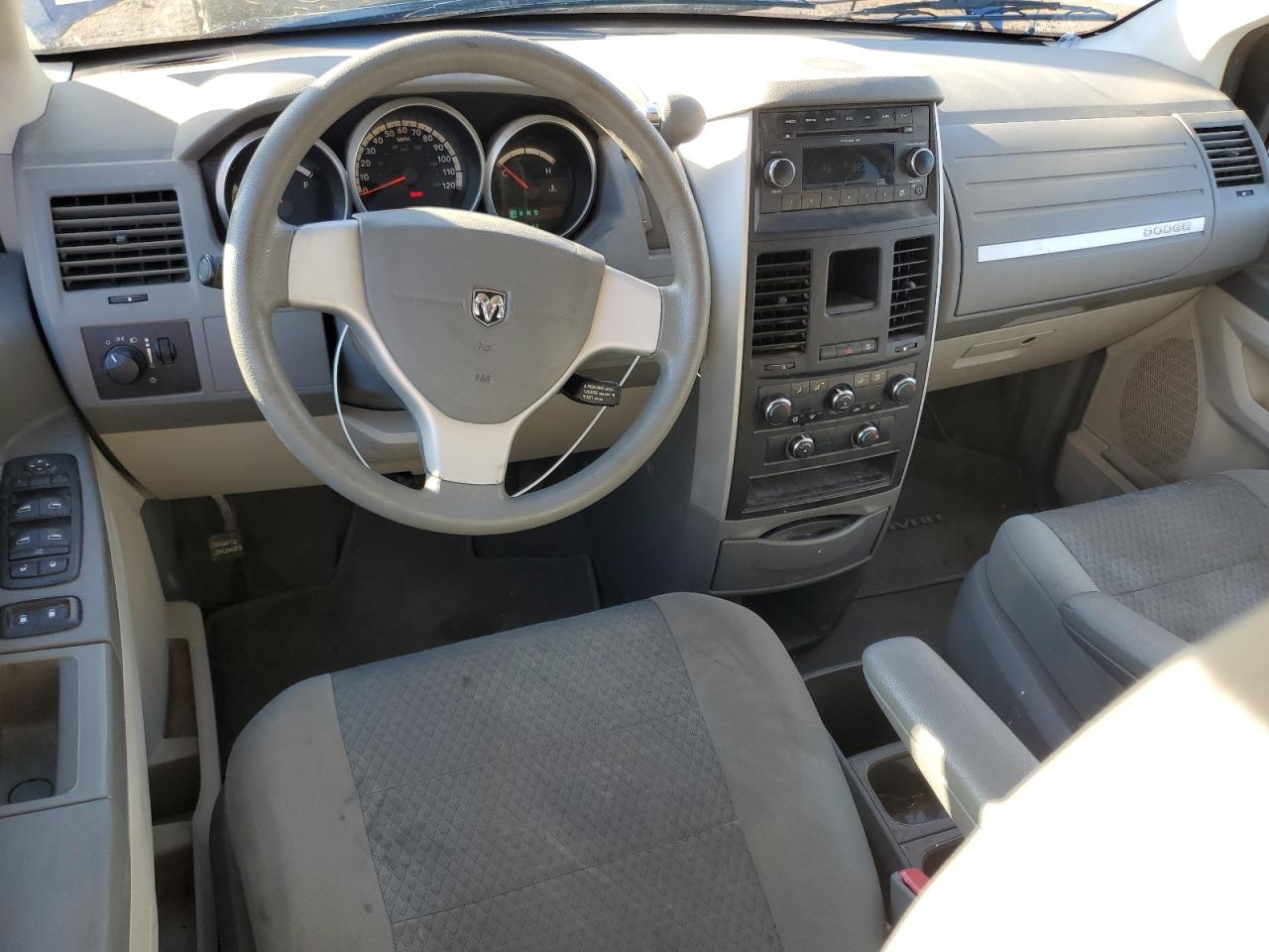 2010 Dodge Caravan VIN 2D4RN4DEXAR327019 Copart auction photo, front end damage thumbnail 8
