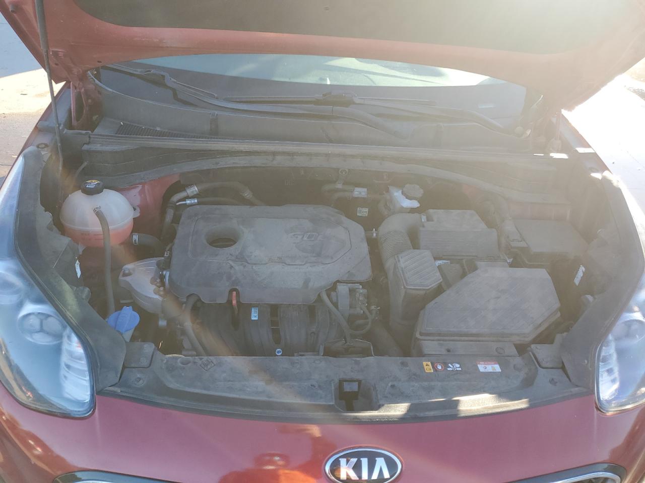 2021 KIA Sportage VIN KNDPM3AC9M7940016 Copart auction photo, side / minor dent/scratches damage thumbnail 12