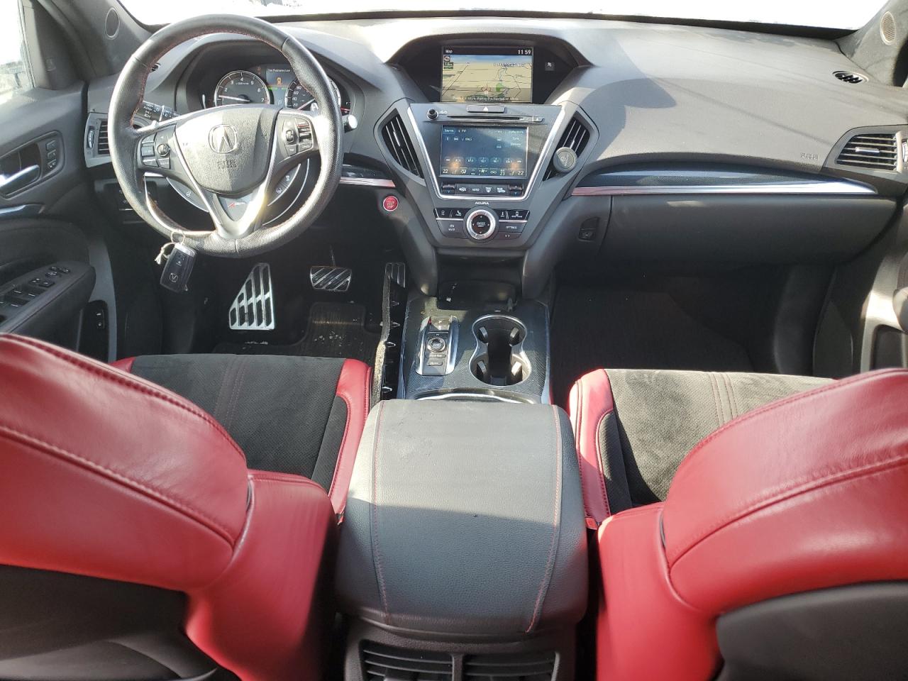 2020 Acura MDX VIN 5J8YD4H09LL800710 Copart auction photo, vandalism / front end damage thumbnail 8