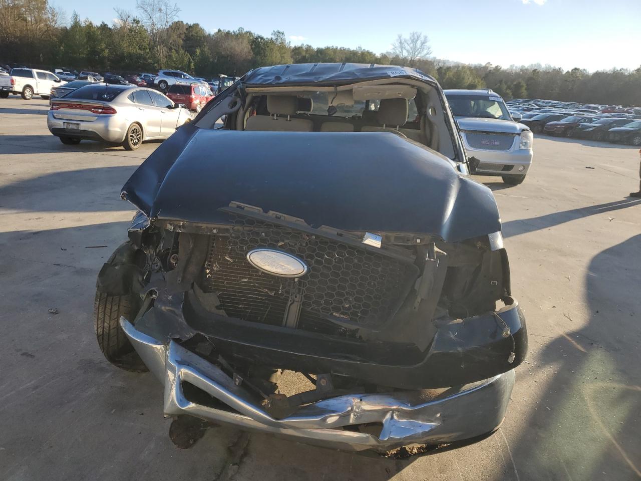 2007 Ford F-150 VIN 1FTPW12V57KC62848 Copart auction photo, all over damage thumbnail 5