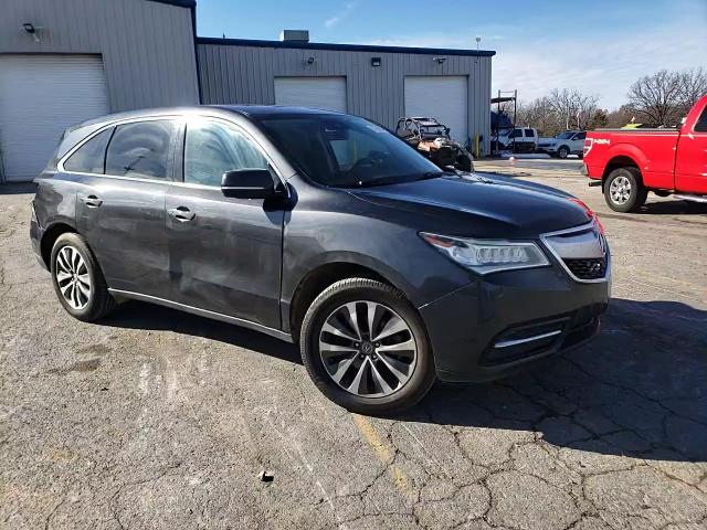 2016 Acura MDX VIN 5FRYD4H45GB001533 Copart auction photo, front end / hail damage thumbnail 14