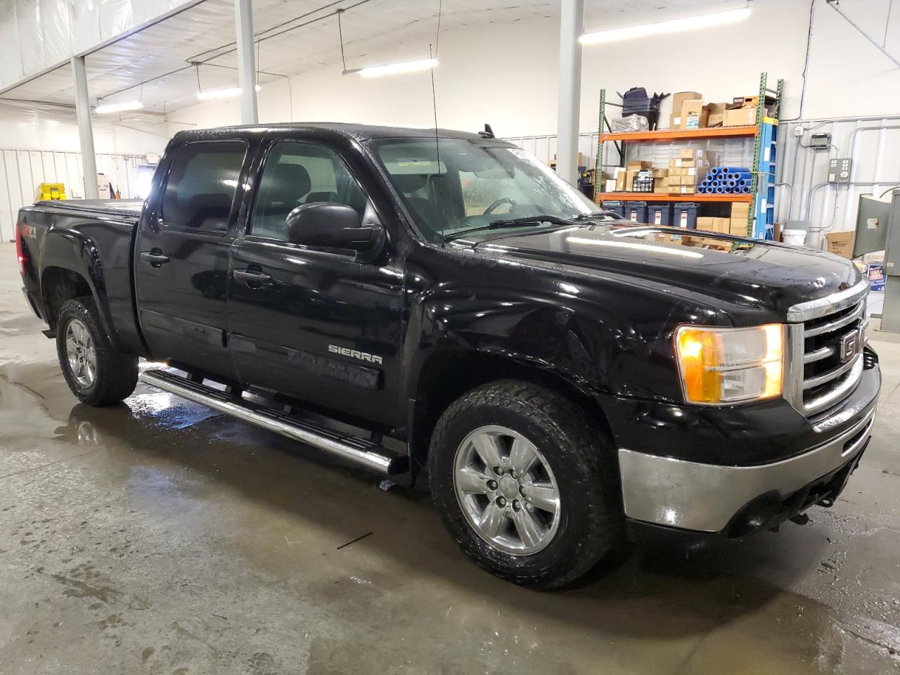 2013 GMC Sierra VIN 3GTP2VE71DG165228 Copart auction photo, rear end damage thumbnail 4