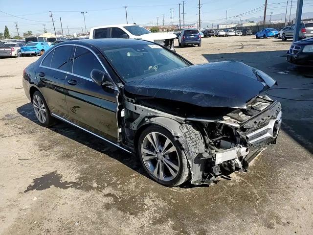 2017 Mercedes-Benz C-klasse VIN 55SWF4JB7HU207867 Copart auction photo, front end / side damage thumbnail 11