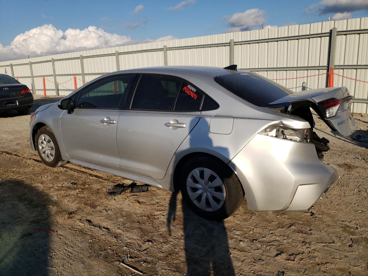 2022 Toyota Corolla VIN JTDDPMAEXNJ218947 Copart auction photo, all over damage thumbnail 2