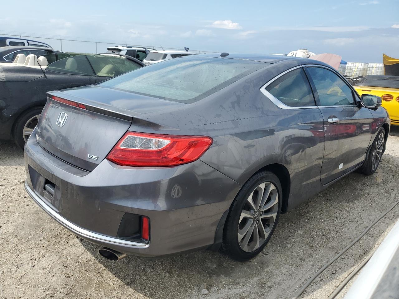 2014 Honda Accord VIN 1HGCT2B83EA002475 Copart auction photo, water/flood damage thumbnail 3