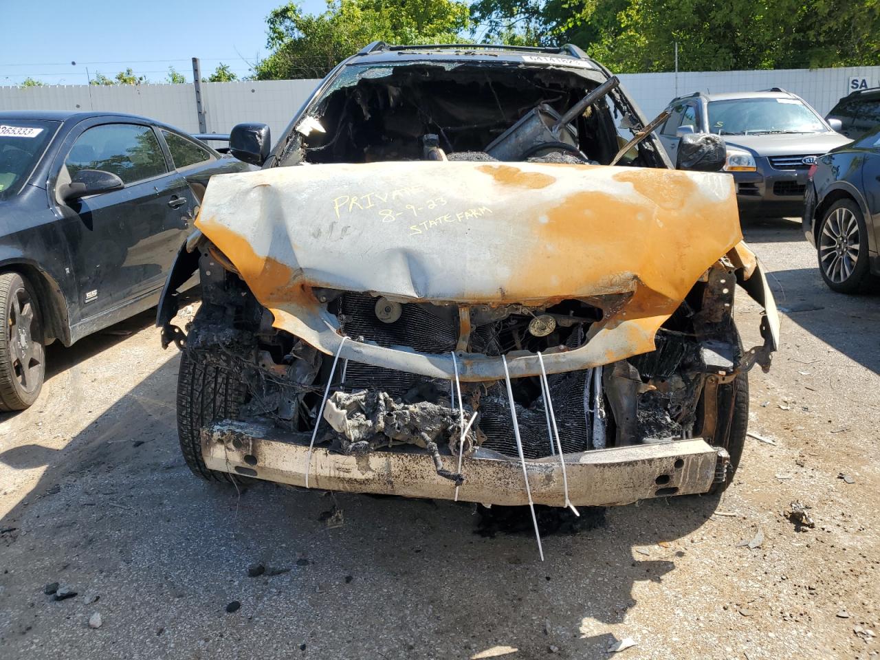 2009 Lexus RX VIN 2T2HK31U49C133620 Copart auction photo, mechanical damage thumbnail 5
