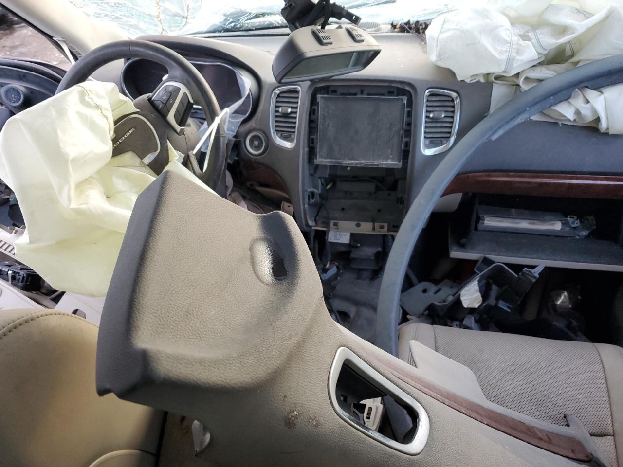 2014 Dodge Durango VIN 1C4RDJEG1EC349178 Copart auction photo, side / all over damage thumbnail 8