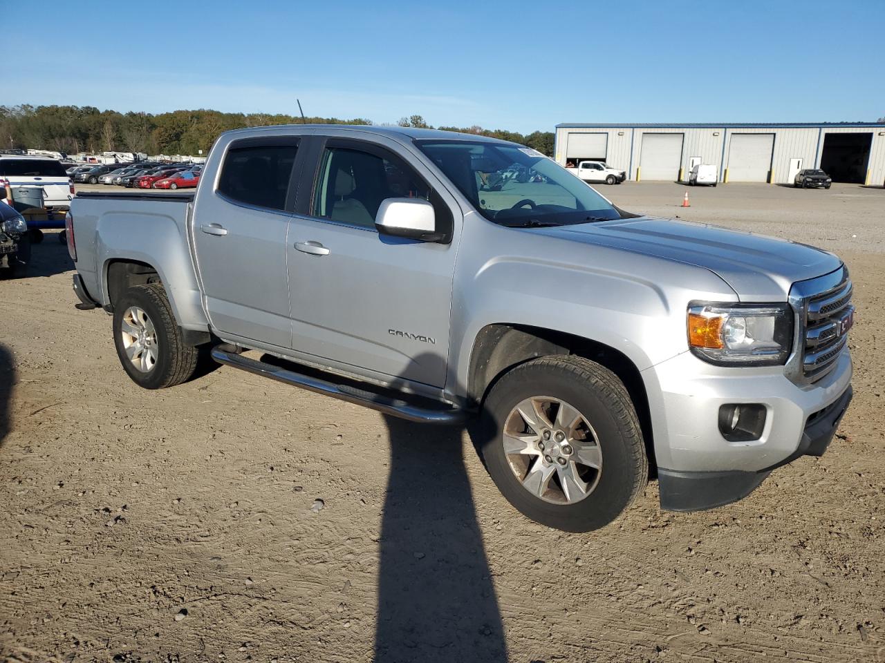 2016 GMC Canyon VIN 1GTG5CE36G1341184 Copart auction photo, rear end / minor dent/scratches damage thumbnail 4