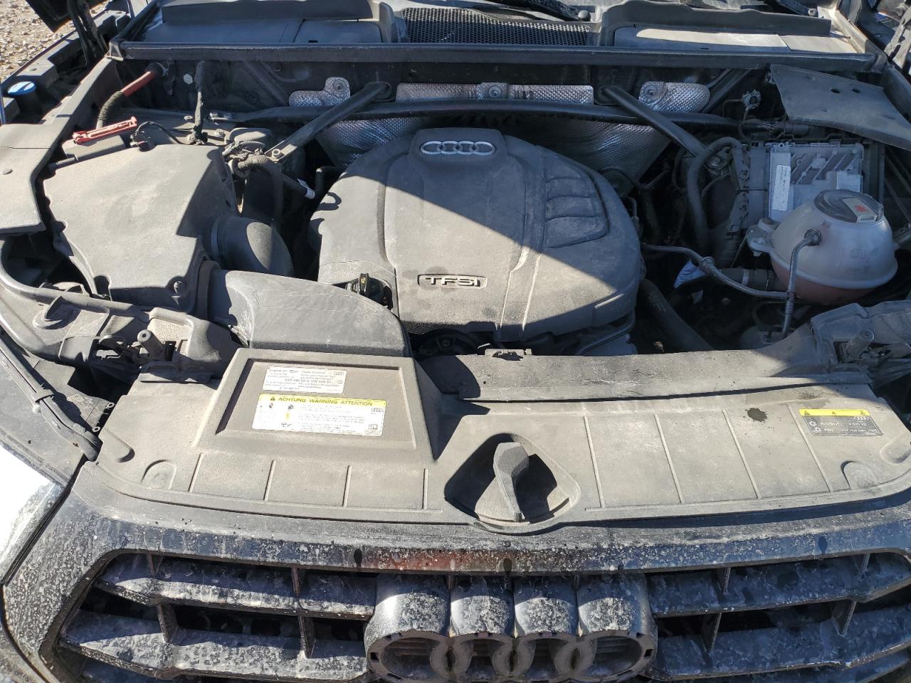 2020 Audi Q5 VIN WA1BNAFY4L2047094 Copart auction photo, front end damage thumbnail 11