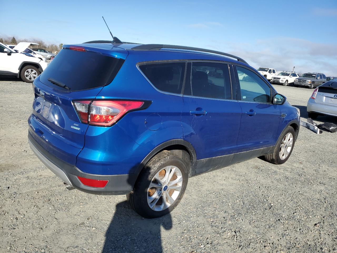2018 Ford Escape VIN 1FMCU0GD6JUB44703 Copart auction photo, minor dent/scratches damage thumbnail 3