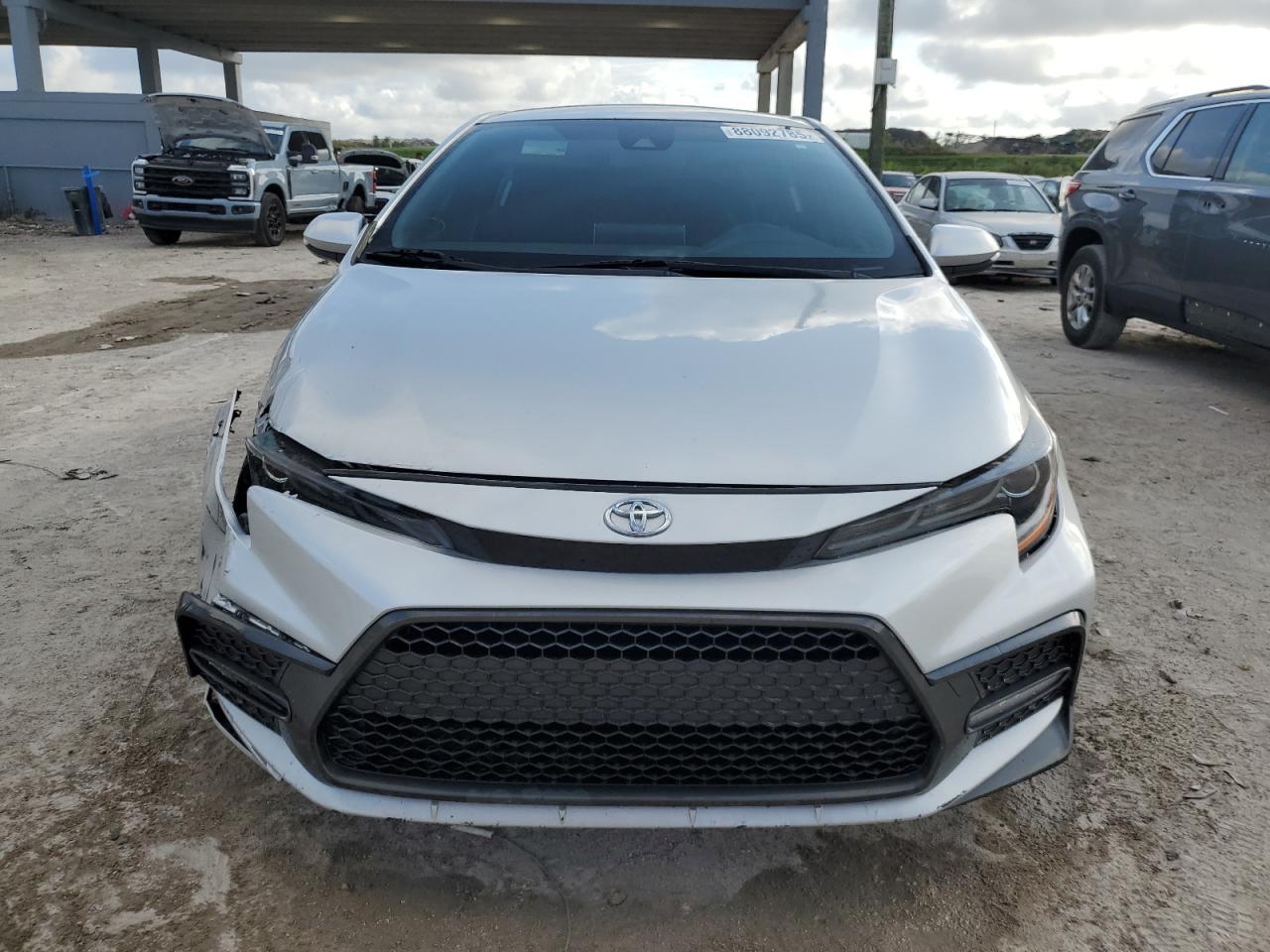 2020 Toyota Corolla VIN JTDS4RCE0LJ015296 Copart auction photo, all over damage thumbnail 5