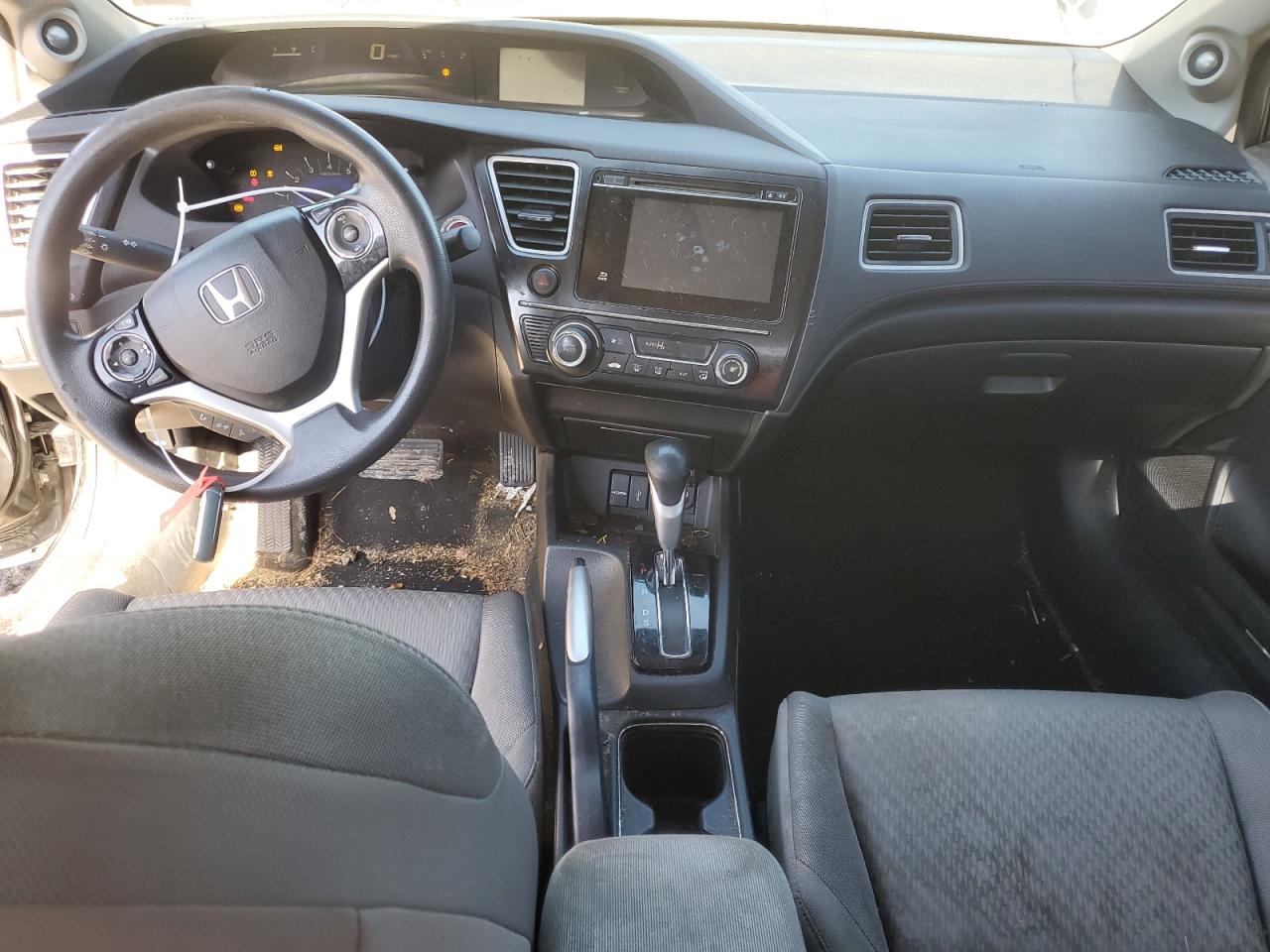 2014 Honda Civic VIN 2HGFG3B81EH525681 Copart auction photo, front end damage thumbnail 8