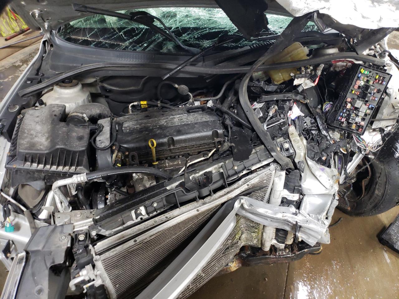 2012 Chevrolet Cruze VIN 1G1PC5SH1C7122196 Copart auction photo, front end / side damage thumbnail 11