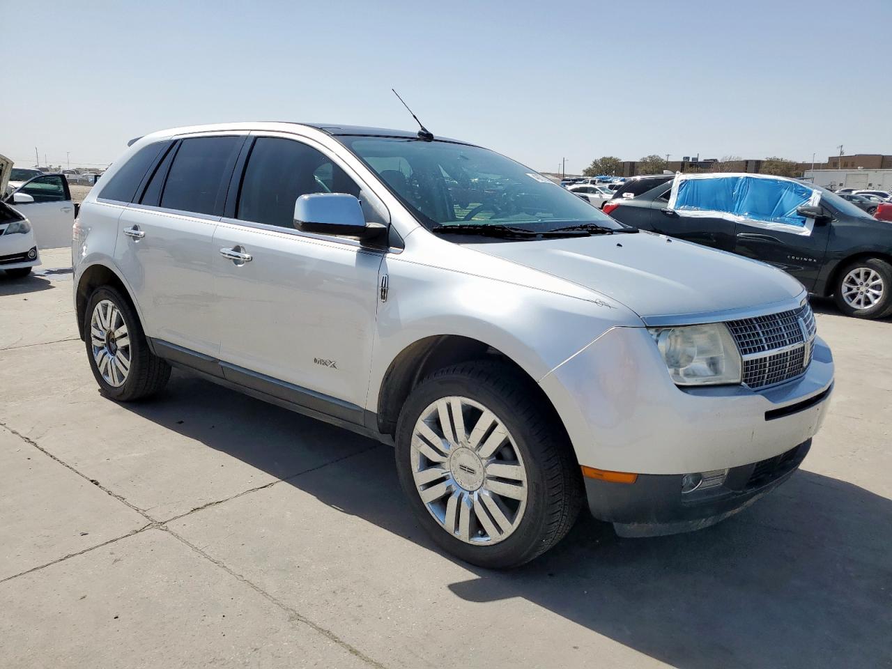 2010 Lincoln MKX VIN 2LMDJ6JC5ABJ15185 Copart auction photo, side damage thumbnail 4