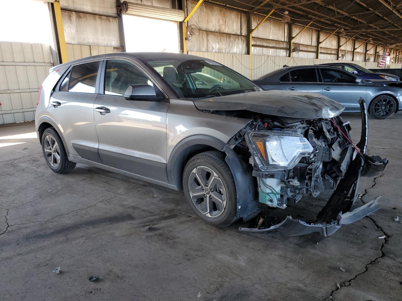 2024 KIA Niro VIN KNDCP3LEXR5121149 Copart auction photo, front end damage thumbnail 4