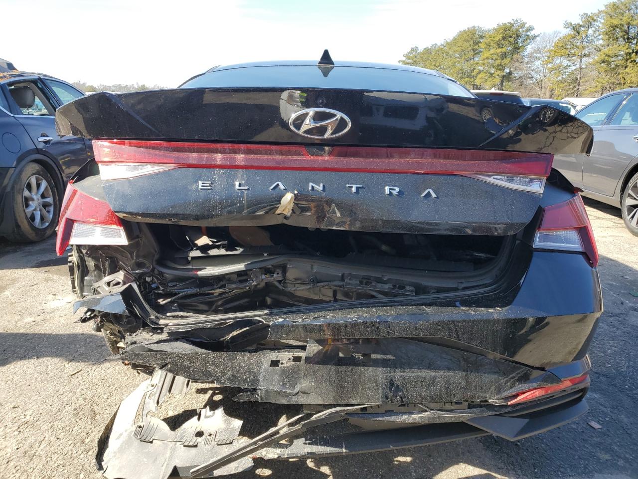 2023 Hyundai Elantra VIN KMHLM4AG1PU431255 Copart auction photo, rear end damage thumbnail 6