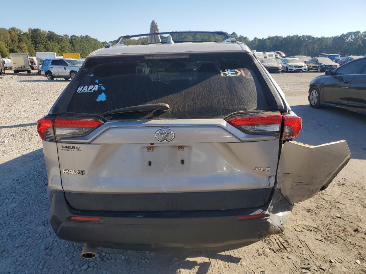 2020 Toyota RAV 4 VIN JTMC1RFV0LD042585 Copart auction photo, undercarriage / rear end damage thumbnail 6