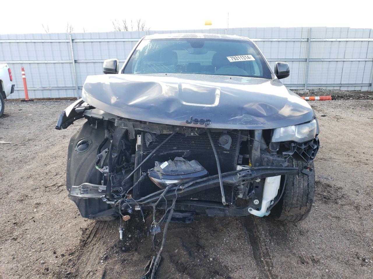 2019 Jeep Grand Cherokee VIN 1C4RJFAG5KC654867 Copart auction photo, all over damage thumbnail 5