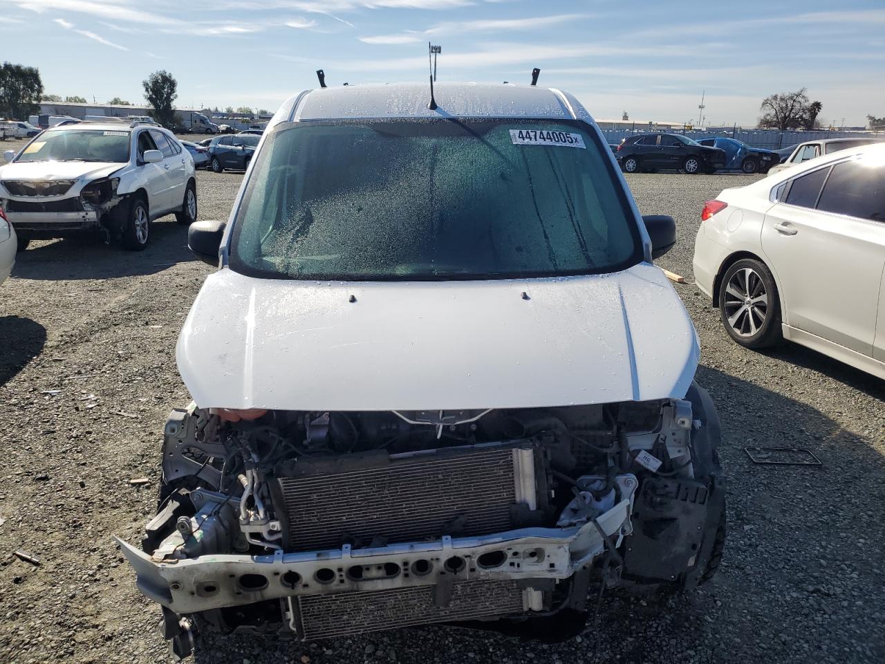 2018 Ford Transit VIN NM0LS7E77J1358341 Copart auction photo, front end / all over damage thumbnail 5