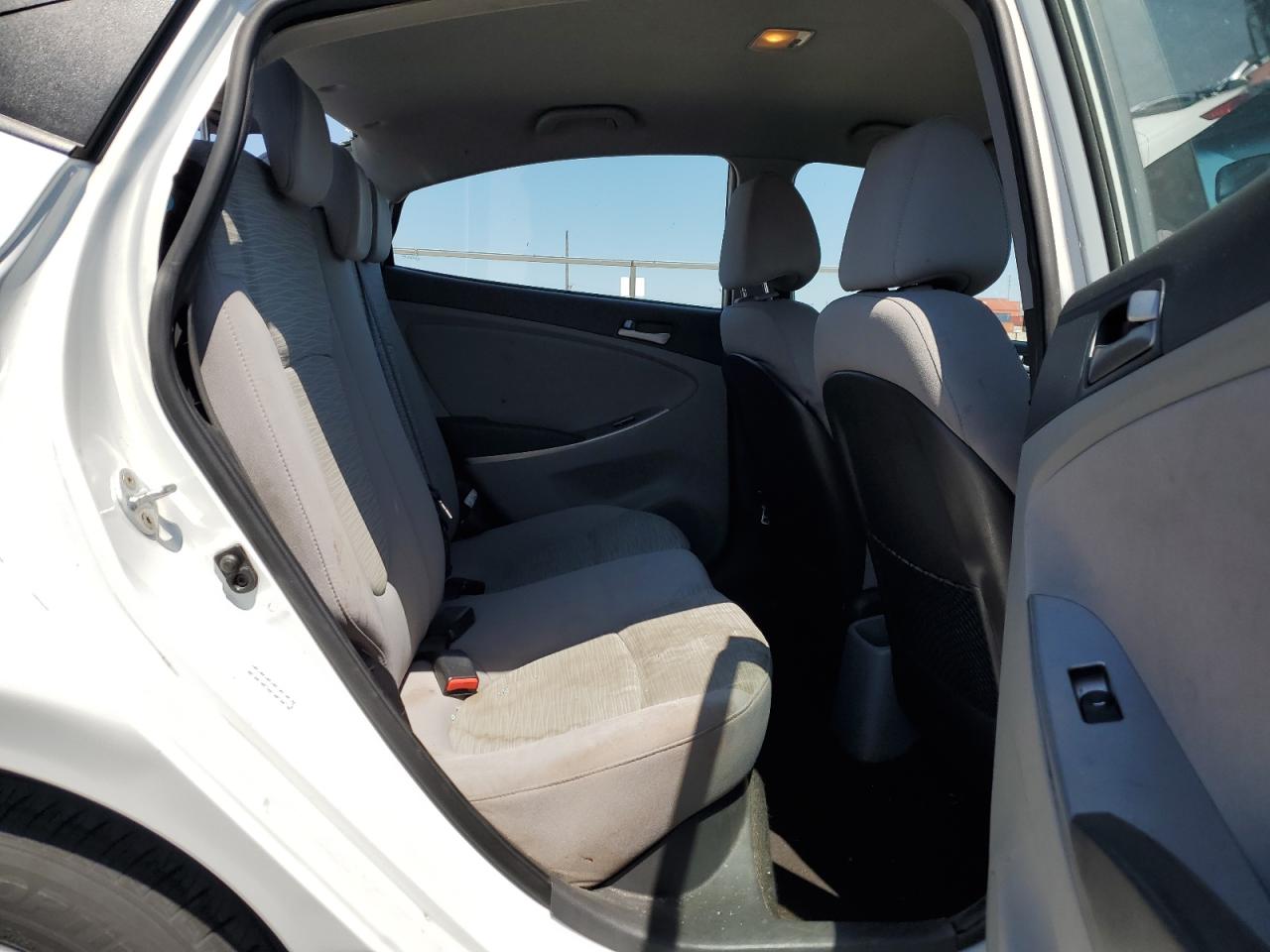 2017 Hyundai Accent VIN KMHCT4AEXHU377411 Copart auction photo, rear end / minor dent/scratches damage thumbnail 10