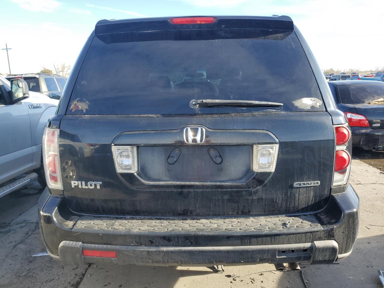 2007 Honda Pilot VIN 5FNYF18537B010461 Copart auction photo, front end damage thumbnail 6