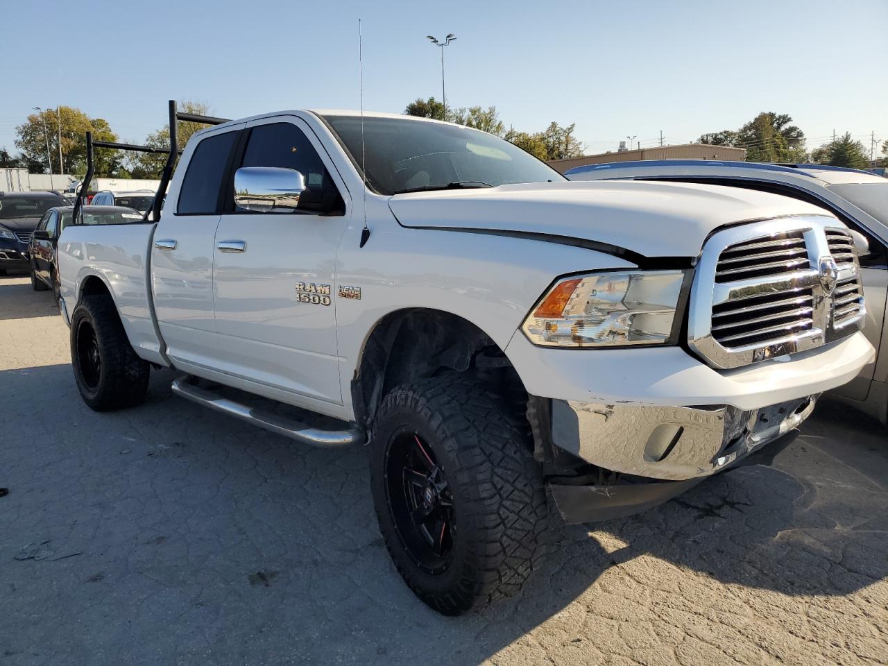 2014 RAM 1500 VIN 1C6RR7GT5ES261374 Copart auction photo, front end damage thumbnail 4
