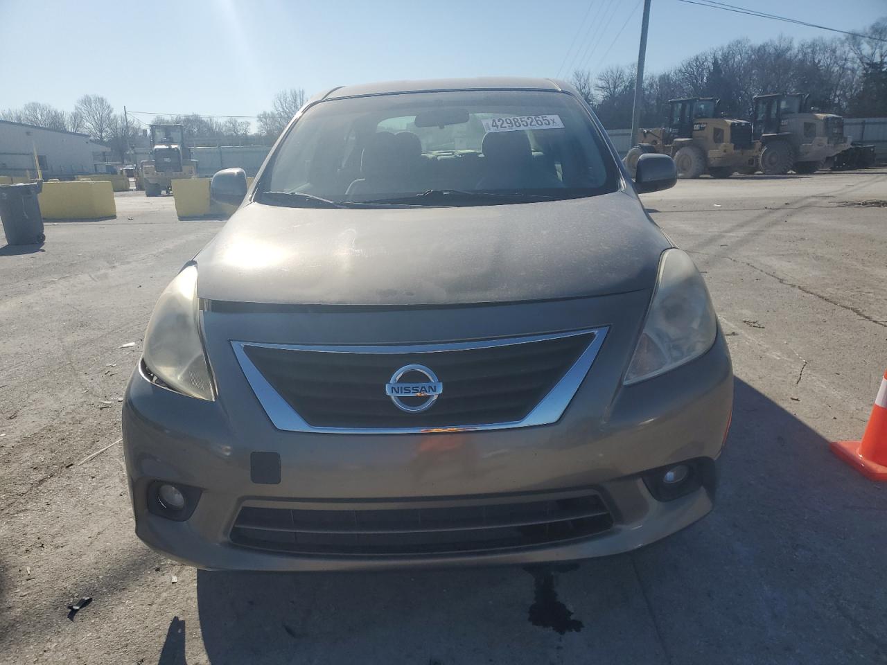 2014 Nissan Versa VIN 3N1CN7AP3EL875766 Copart auction photo, front end / minor dent/scratches damage thumbnail 5