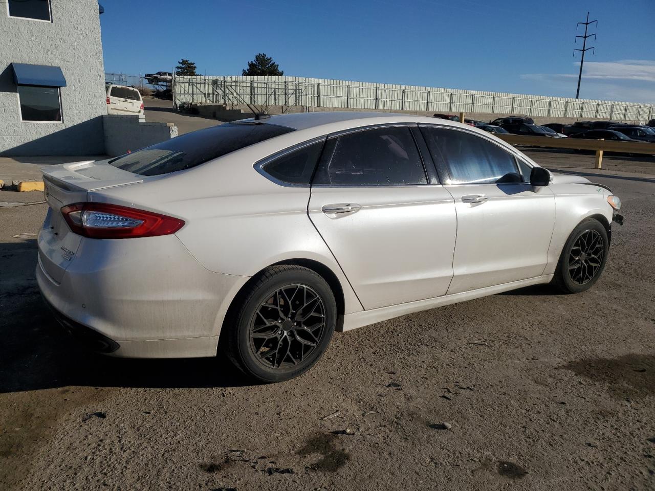 2014 Ford Fusion VIN 3FA6P0K92ER357047 Copart auction photo, front end damage thumbnail 3