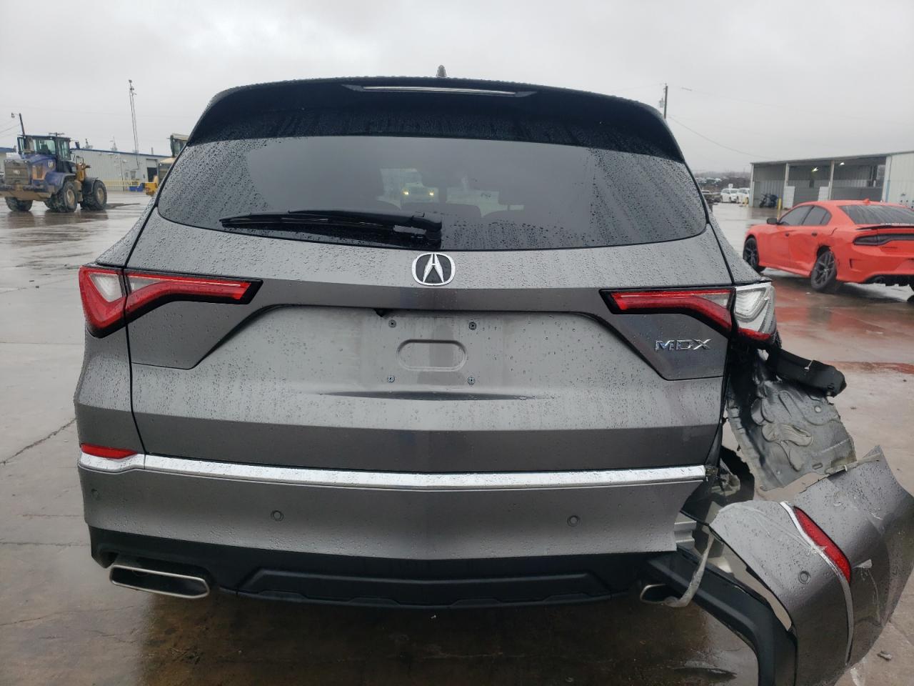 2024 Acura MDX VIN 5J8YD9H46RL007406 Copart auction photo, rear end / side damage thumbnail 6