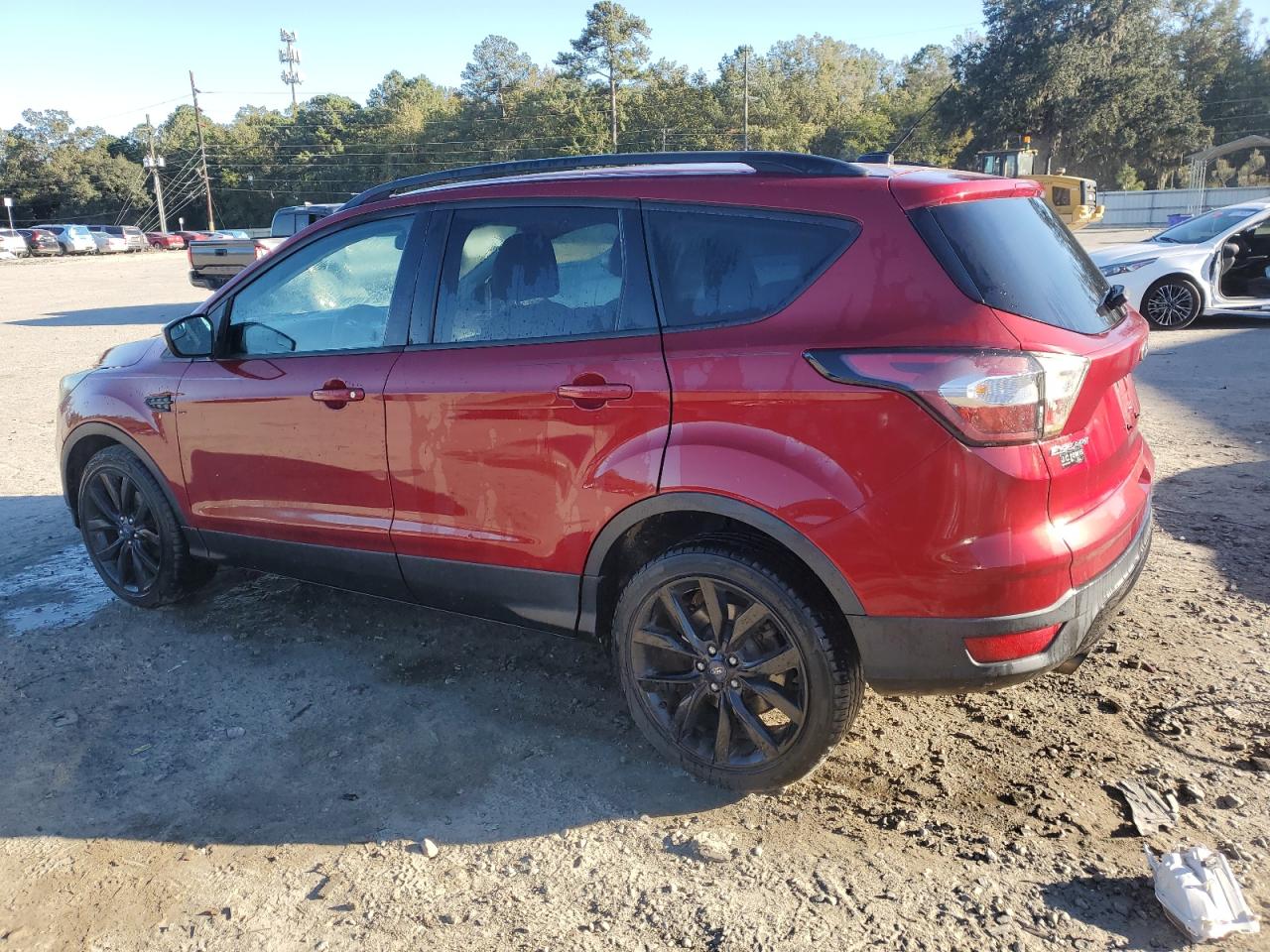2017 Ford Escape VIN 1FMCU0GD0HUA09808 Copart auction photo, front end damage thumbnail 2