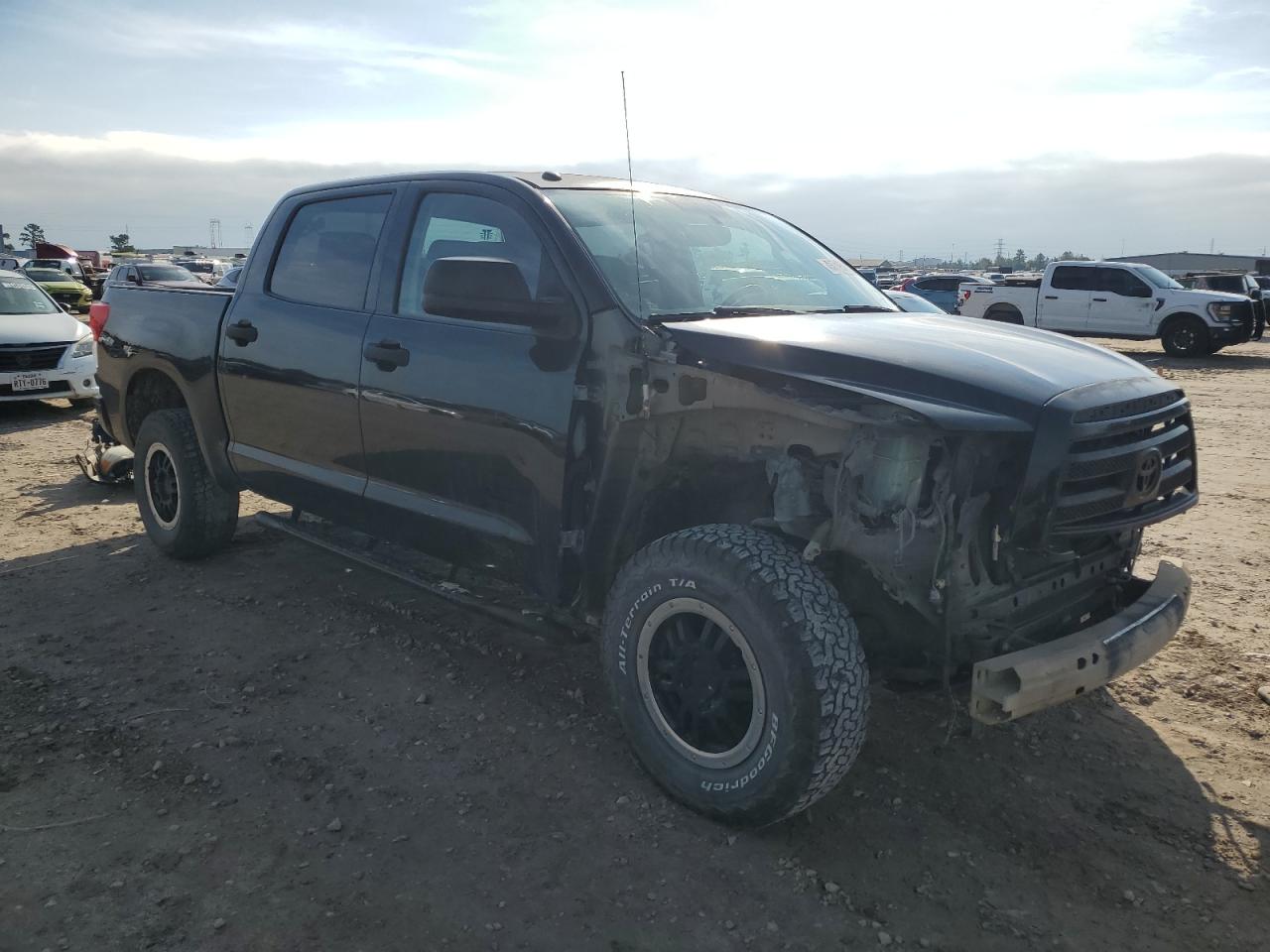 2012 Toyota Tundra VIN 5TFDW5F1XCX228922 Copart auction photo, front end damage thumbnail 4