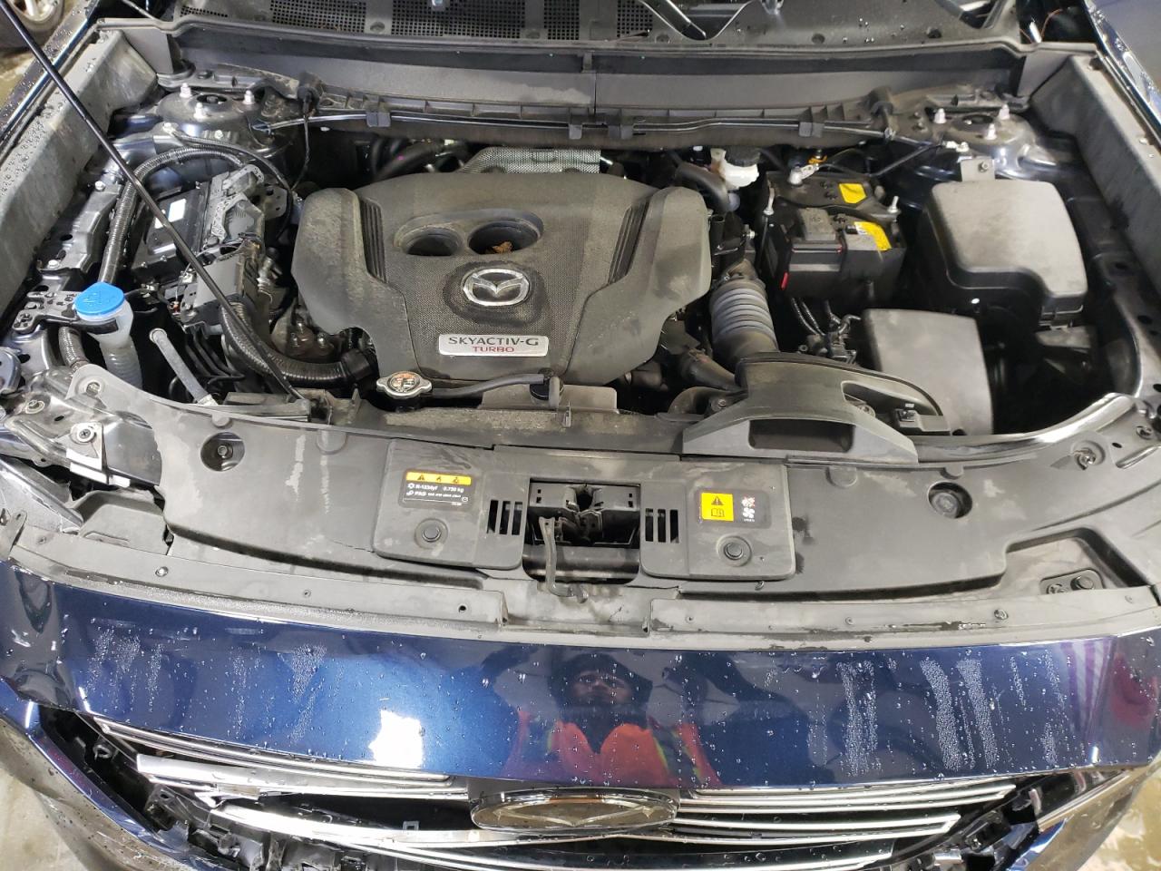 2023 Mazda CX-9 VIN JM3TCBCY2P0635613 Copart auction photo, rear end / front end damage thumbnail 12