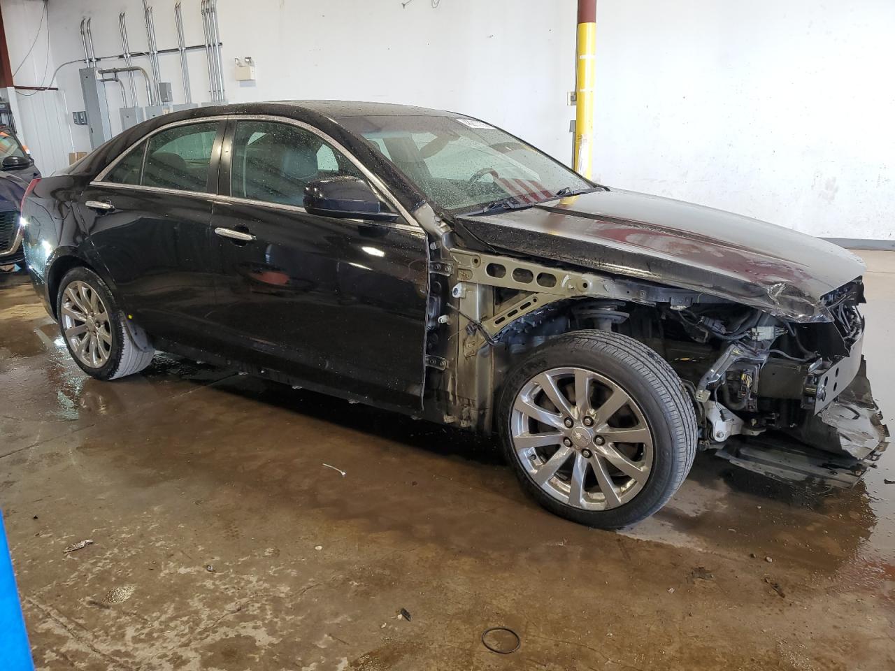 2018 Cadillac ATS VIN 1G6AE5RX2J0170240 Copart auction photo, front end damage thumbnail 4