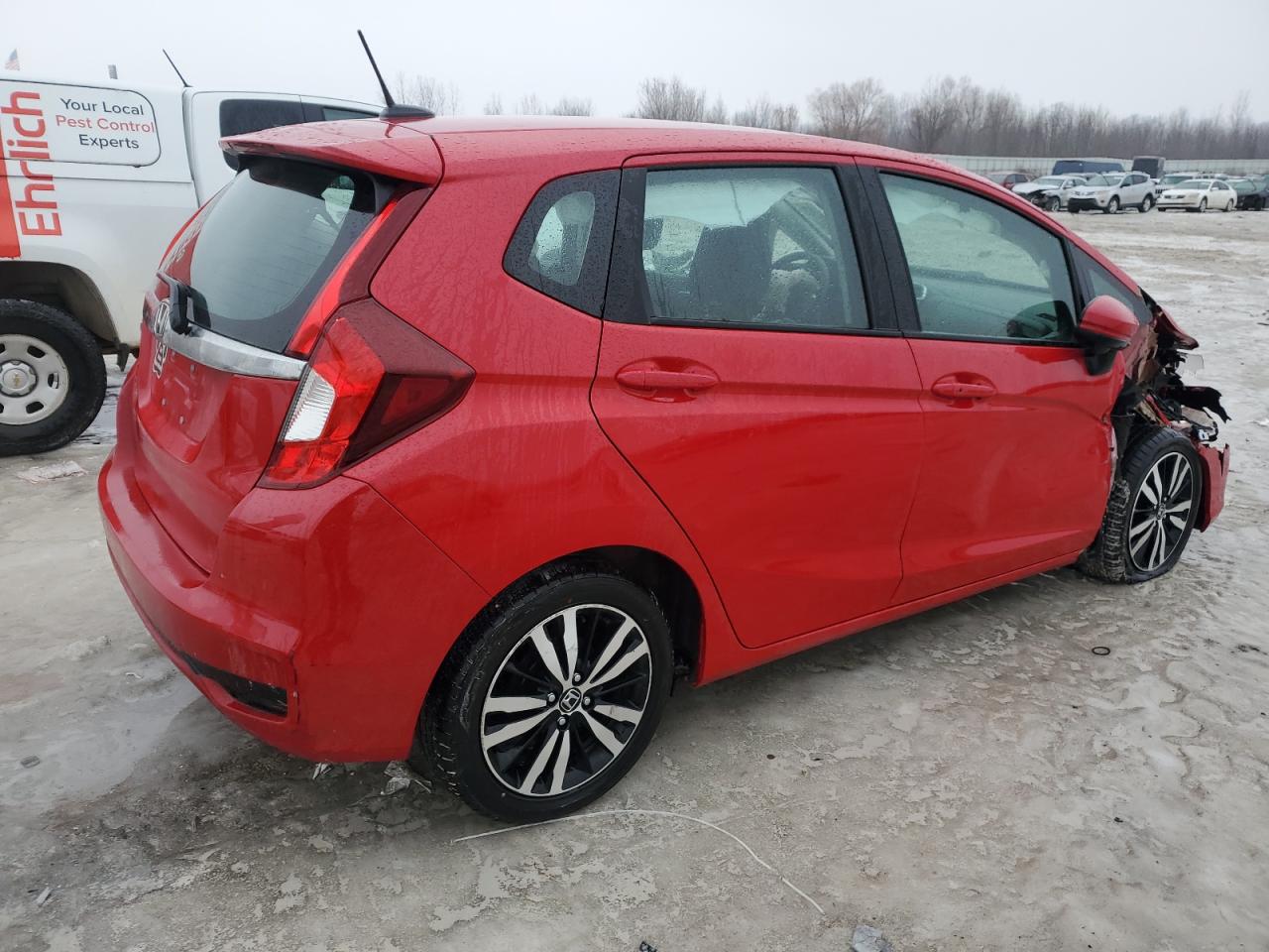 2020 Honda Fit VIN 3HGGK5H8XLM712339 Copart auction photo, front end damage thumbnail 3