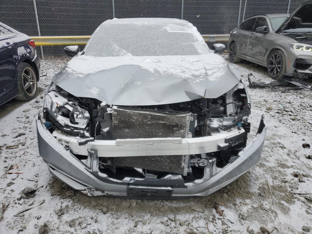 2020 Honda Civic VIN 2HGFC2F63LH557530 Copart auction photo, front end damage thumbnail 5