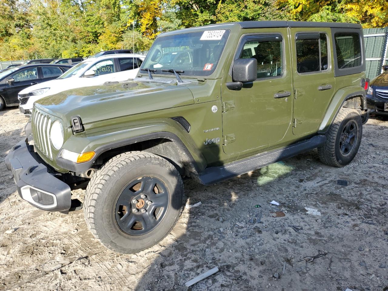 2021 Jeep Wrangler VIN 1C4HJXEN1MW692723